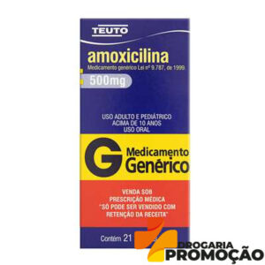 Amoxicilina 500mg 21 comp Teuto