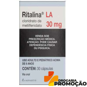 Ritalina LA 30mg 30 comp Novarts
